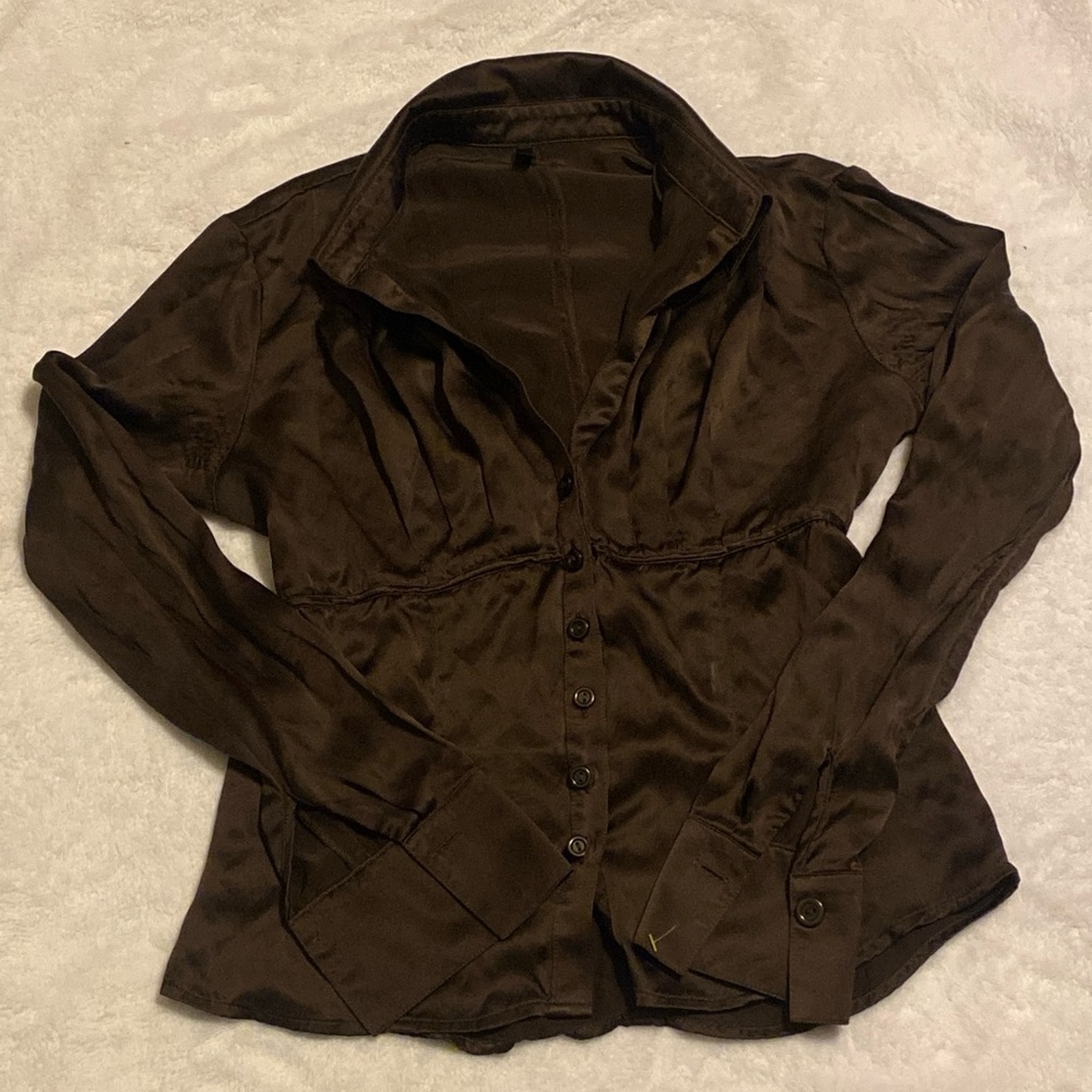 Morrissey brown blouse for women